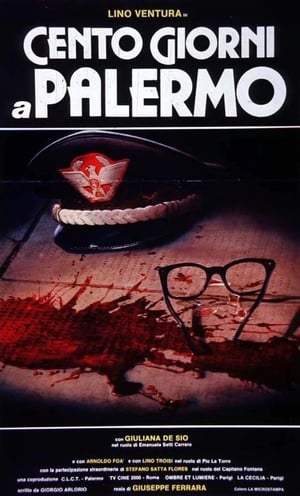 Poster Сто дни в Палермо 1984