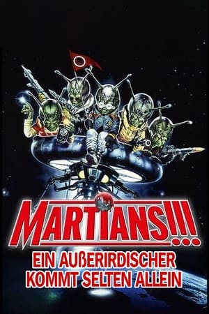 Poster Martians - Ein Außerirdischer kommt selten allein 1990