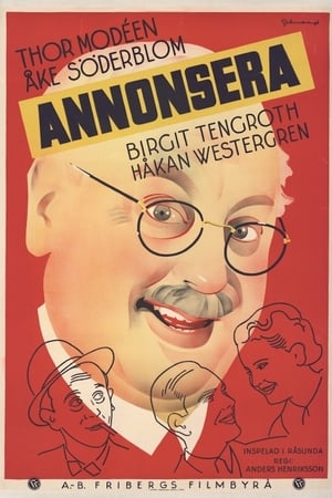 Poster Annonsera! 1936