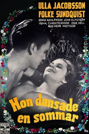 Poster Egy nyáron át táncolt 1951