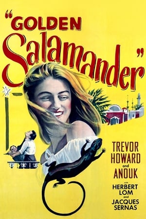 Poster La salamandra de oro 1950