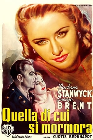 Poster Quella di cui si mormora 1946