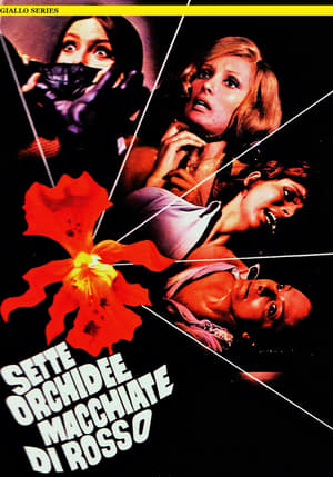 Poster Sette orchidee macchiate di rosso 1972
