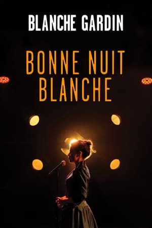 Poster Blanche Gardin - Bonne nuit Blanche 2019