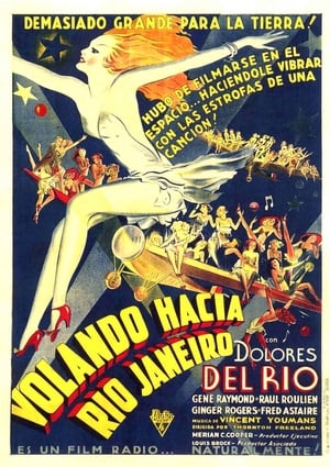 Poster Volando hacia Río de Janeiro 1933