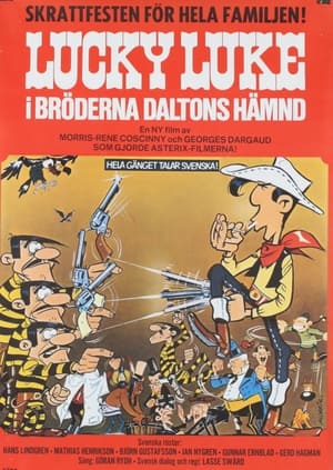 Poster Lucky Luke i bröderna Daltons hämnd 1978