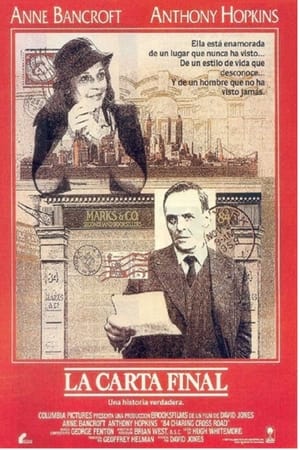 Poster La carta final 1987