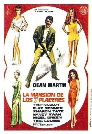 Poster La mansión de los siete placeres 1968