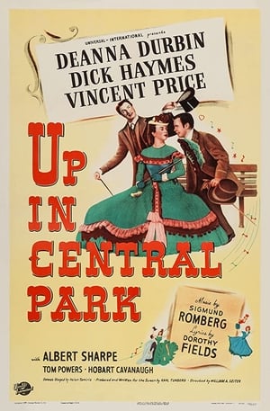 Poster Up in Central Park 1948