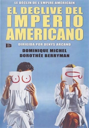 Poster El declive del imperio americano 1986