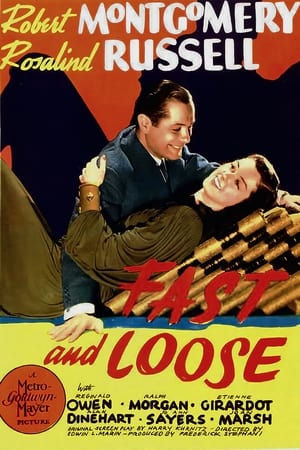 Poster Fast and Loose 1939