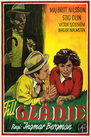 Poster Till glädje 1950