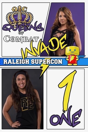 Poster Queens of Combat Invade Supercon Night 1 2018