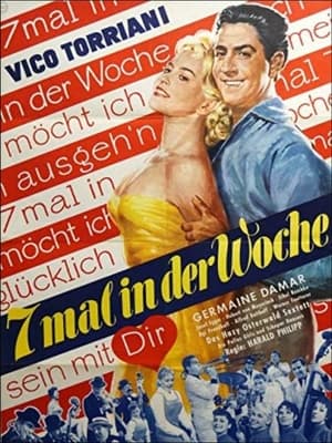 Poster Siebenmal in der Woche 1957