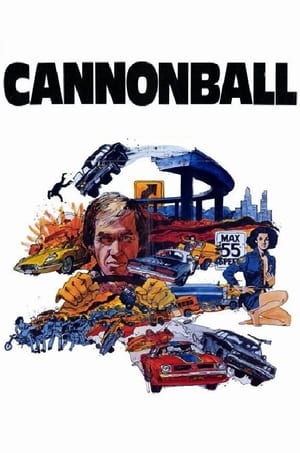 Poster Гонки «Пушечное ядро» 1976