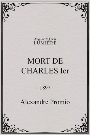Poster Mort de Charles Ier 1897