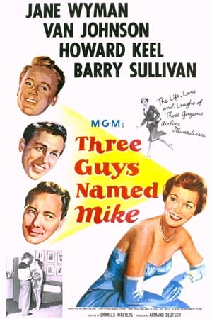 Poster Three Guys Named Mike 1951
