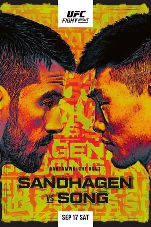 Poster UFC Fight Night 210: Sandhagen vs. Song 2022