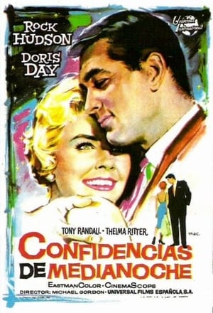Poster Confidencias de medianoche 1959
