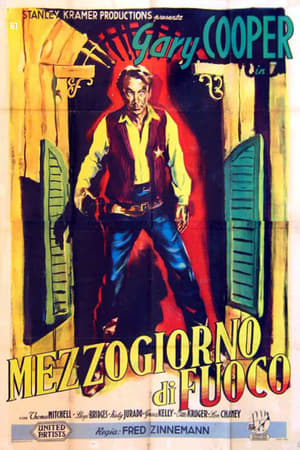 Poster Mezzogiorno di fuoco 1952