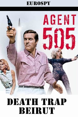 Poster Agent 505 - Death Trap Beirut 1966