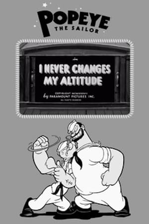 Poster I Never Changes My Altitude 1937