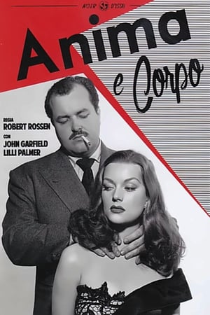 Poster Anima e corpo 1947