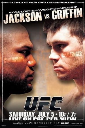 Poster UFC 86: Jackson vs. Griffin 2008