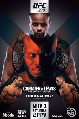 Poster UFC 230: Cormier vs. Lewis 2018