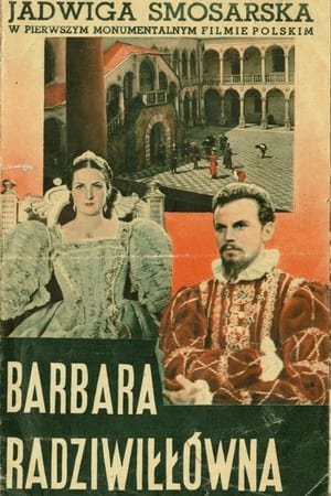Poster Barbara Radziwiłłówna 1936