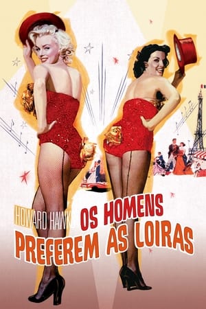 Poster Os Homens Preferem as Loiras 1953
