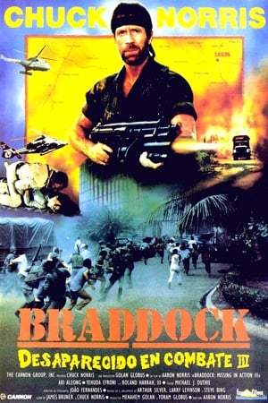 Poster Braddock: Desaparecido en combate 3 1988