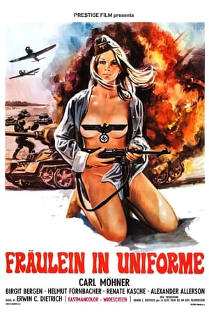 Poster Fraulein in uniforme 1973