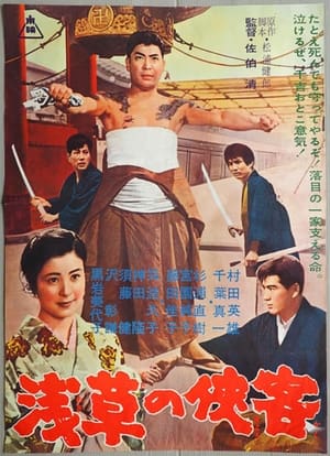 Poster 浅草の侠客 1963