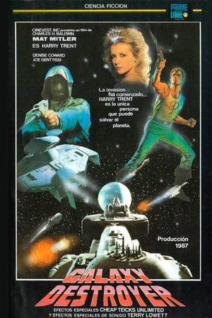 Poster Galaxy Destroyer 1986