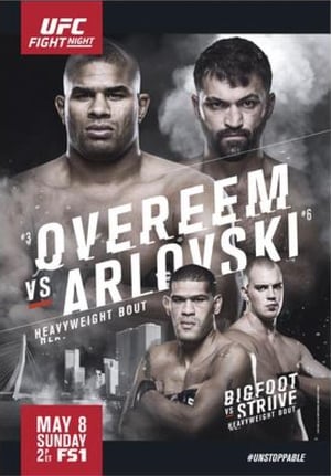 Poster UFC Fight Night 87: Overeem vs. Arlovski 2016