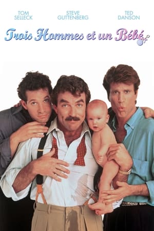 Poster Trois Hommes et un bébé 1987