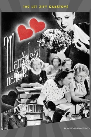 Poster Manželství na úvěr 1936