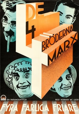 Poster Fyra farliga friare 1932