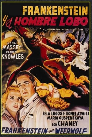 Poster Frankenstein y el hombre lobo 1943