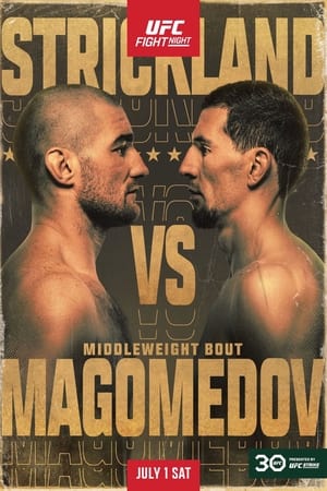 Poster UFC on ESPN 48: Strickland vs. Magomedov 2023