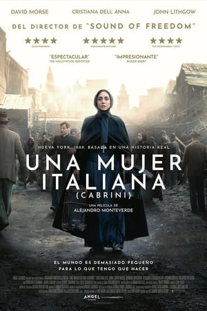 Poster Una mujer italiana (Cabrini) 2024