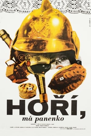 Poster Hoří, má panenko 1967