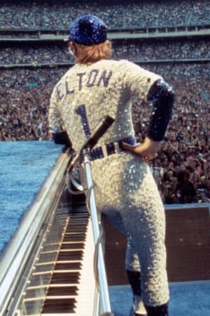 Poster Elton John at Dodger Stadium 1975