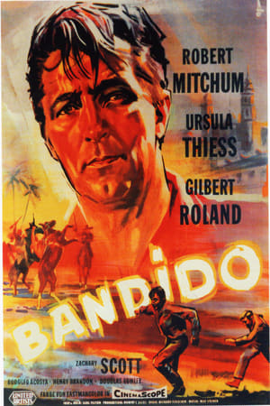 Poster Bandido! 1956