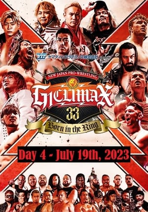 Poster NJPW G1 Climax 33: Day 4 2023