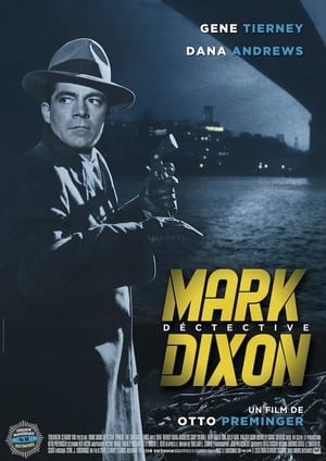 Poster Mark Dixon, détective 1950