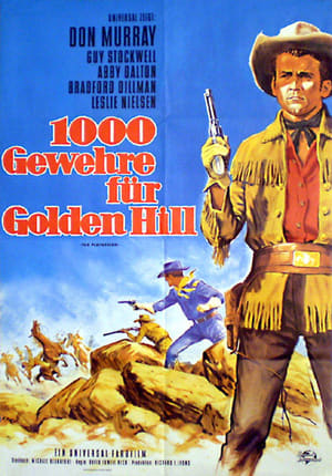 Poster 1000 Gewehre für Golden Hill 1966