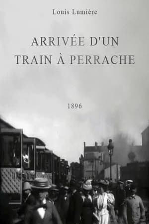 Poster Arrivée d'un train à Perrache 1896