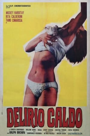 Poster Delirio caldo 1972